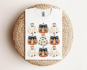 Ghost Pumpkin Coquette Collage Tee / Sweatshirt