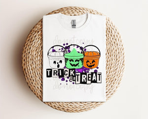 Trick or Treat Buckets Tee / Sweatshirt