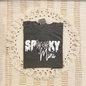 Spooky Mini Tee (Youth) - Pepper