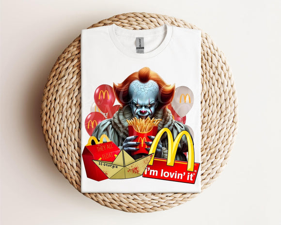 Scary Clown Food Style #1 Tee / Sweatshirt