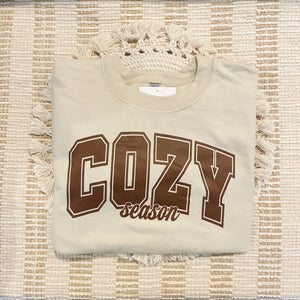 Cozy Season Sweatshirt - Sand