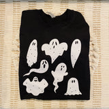 Ghost Collage Sweatshirt - Black