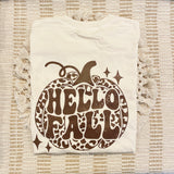 Hello Fall Tee - Ivory