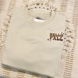 Hello Fall Sweatshirt - Sand