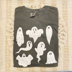 Ghost Collage Tee - Pepper