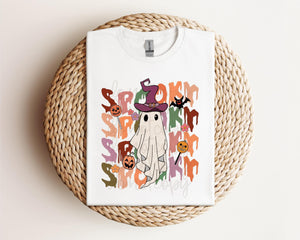 Spooky Ghost Tee / Sweatshirt