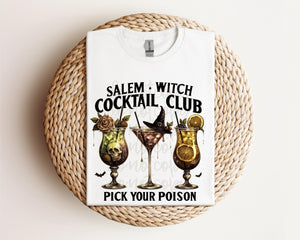 Salem Witch Cocktail Club Style #4 Tee / Sweatshirt