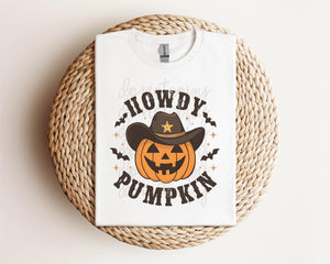 Howdy Pumpkin Tee / Sweatshirt