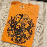 Masked Homies Tee - Burnt Orange