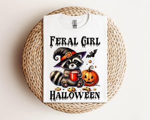 Feral Girl Halloween Tee / Sweatshirt