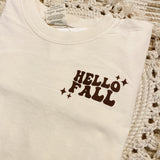 Hello Fall Tee - Ivory