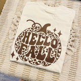 Hello Fall Tee - Ivory