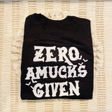 Zero Amucks Given Sweatshirt - Black