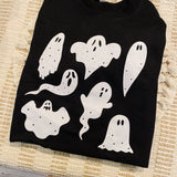 Ghost Collage Sweatshirt - Black