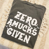 Zero Amucks Given Tee - Pepper