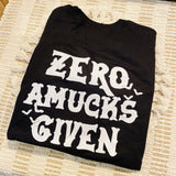 Zero Amucks Given Sweatshirt - Black